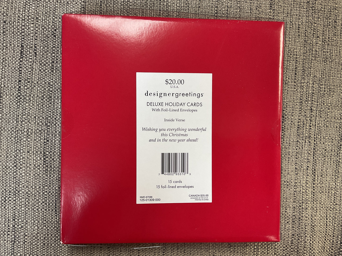 Merry Christmas Boxed Christmas Cards