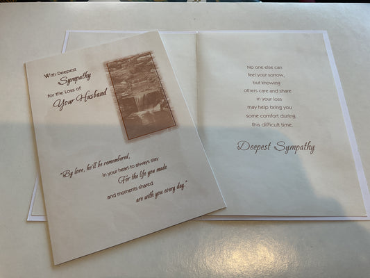 Sympathy (Loss of Husband)