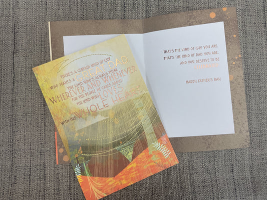 Dad - Father’s Day Card