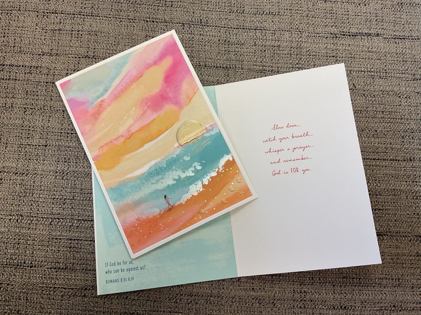 Religious Encouragement Card