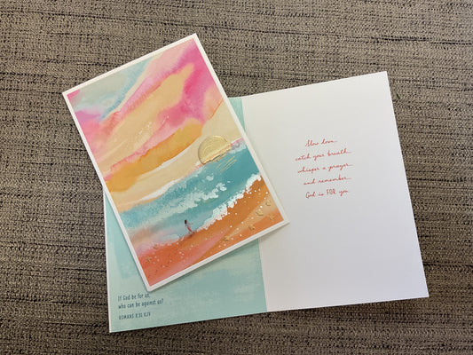 Religious Encouragement Card
