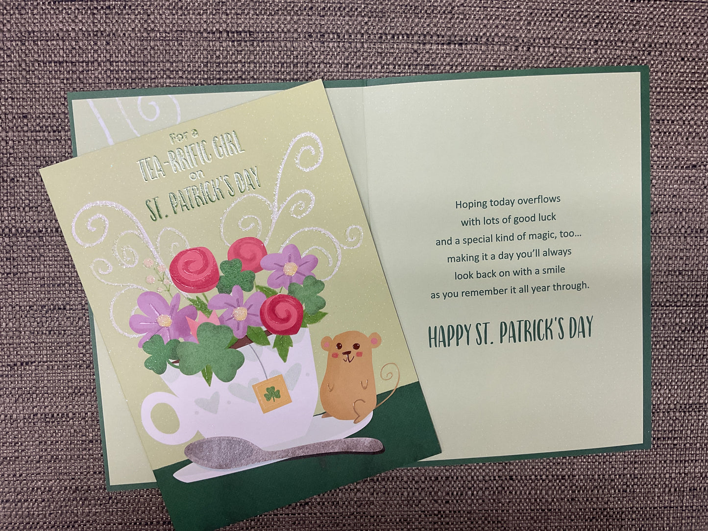 Girl St. Patrick’s Day Card