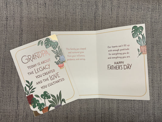 Grandpa - Father’s Day Card
