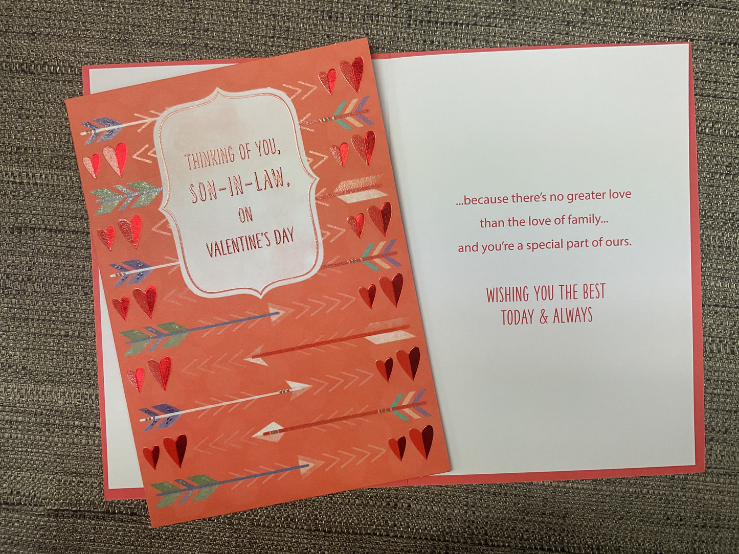 Son-in-Law - Valentine’s Day Card