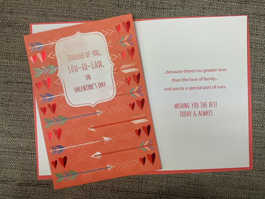 Son-in-Law - Valentine’s Day Card