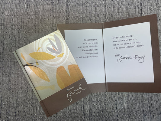 Son - Father’s Day Card
