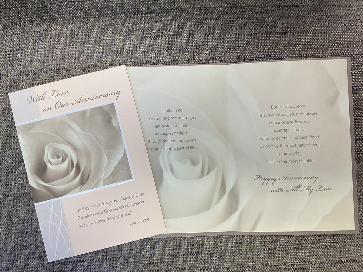 Religious Our Anniversary Card
