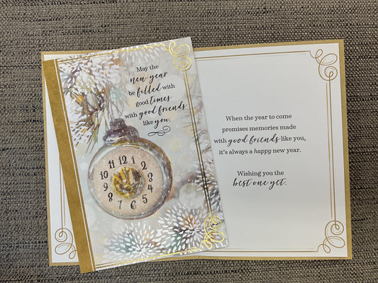 Friend New Year’s Card