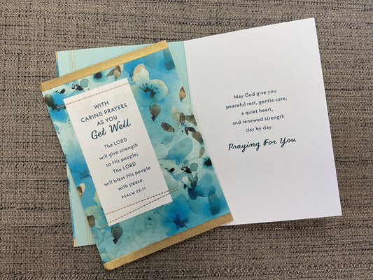 Get Well Religious Card