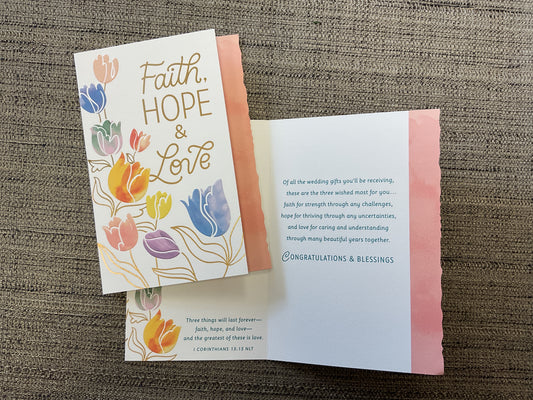 Religious Bridal Shower Card