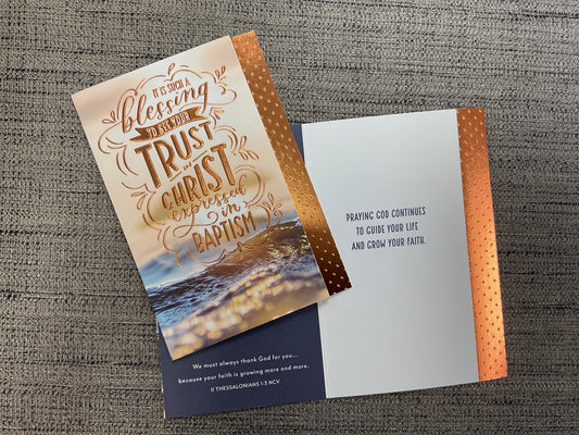 Baptism Card