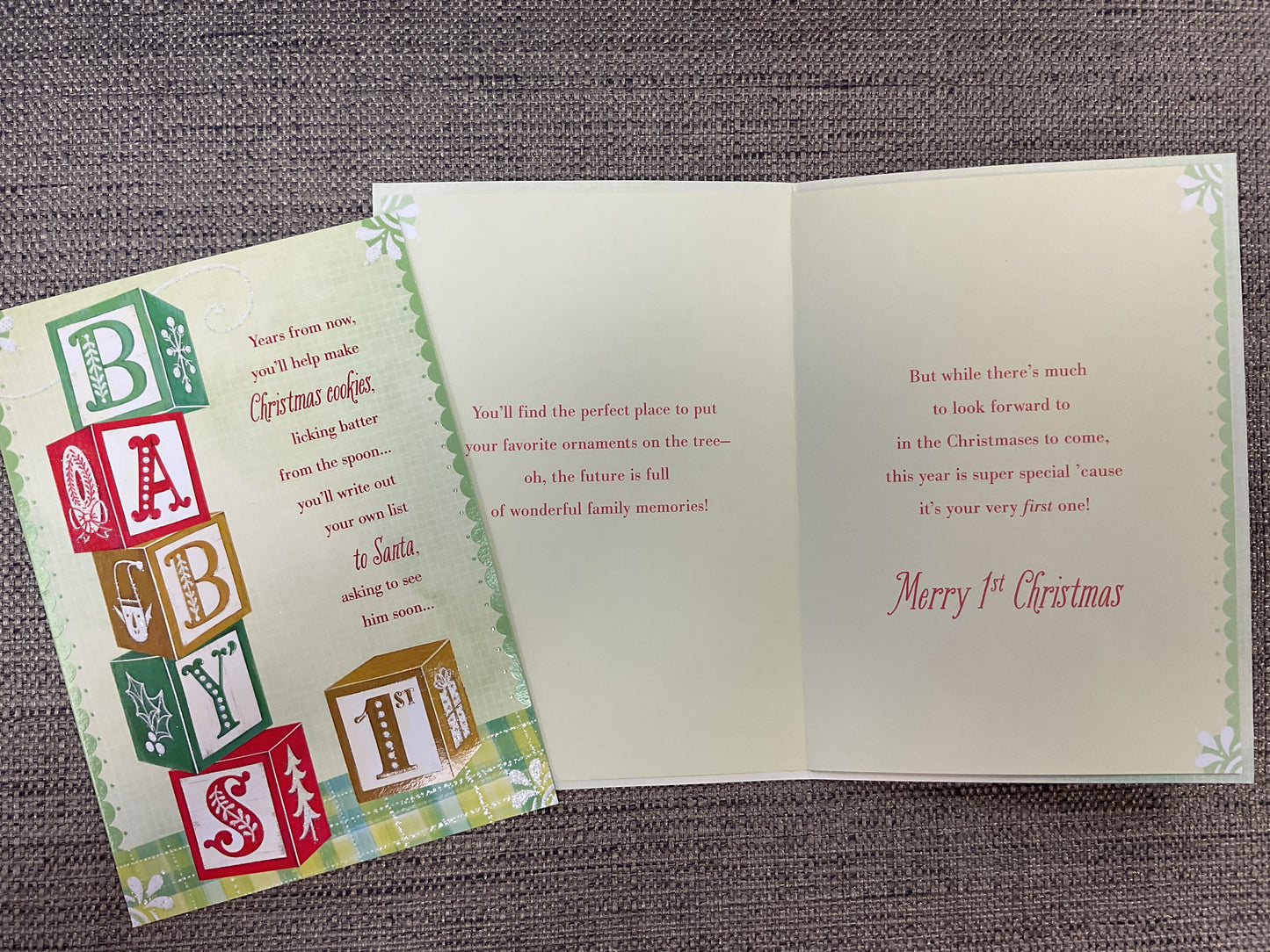 Baby’s 1st Christmas