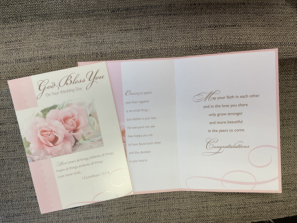 Religious Wedding Card