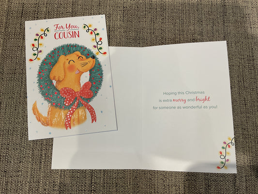 Christmas Card - Cousin