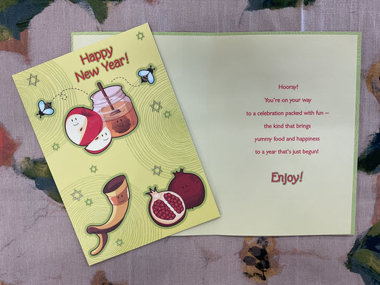Rosh Hashanah Card - For Kids