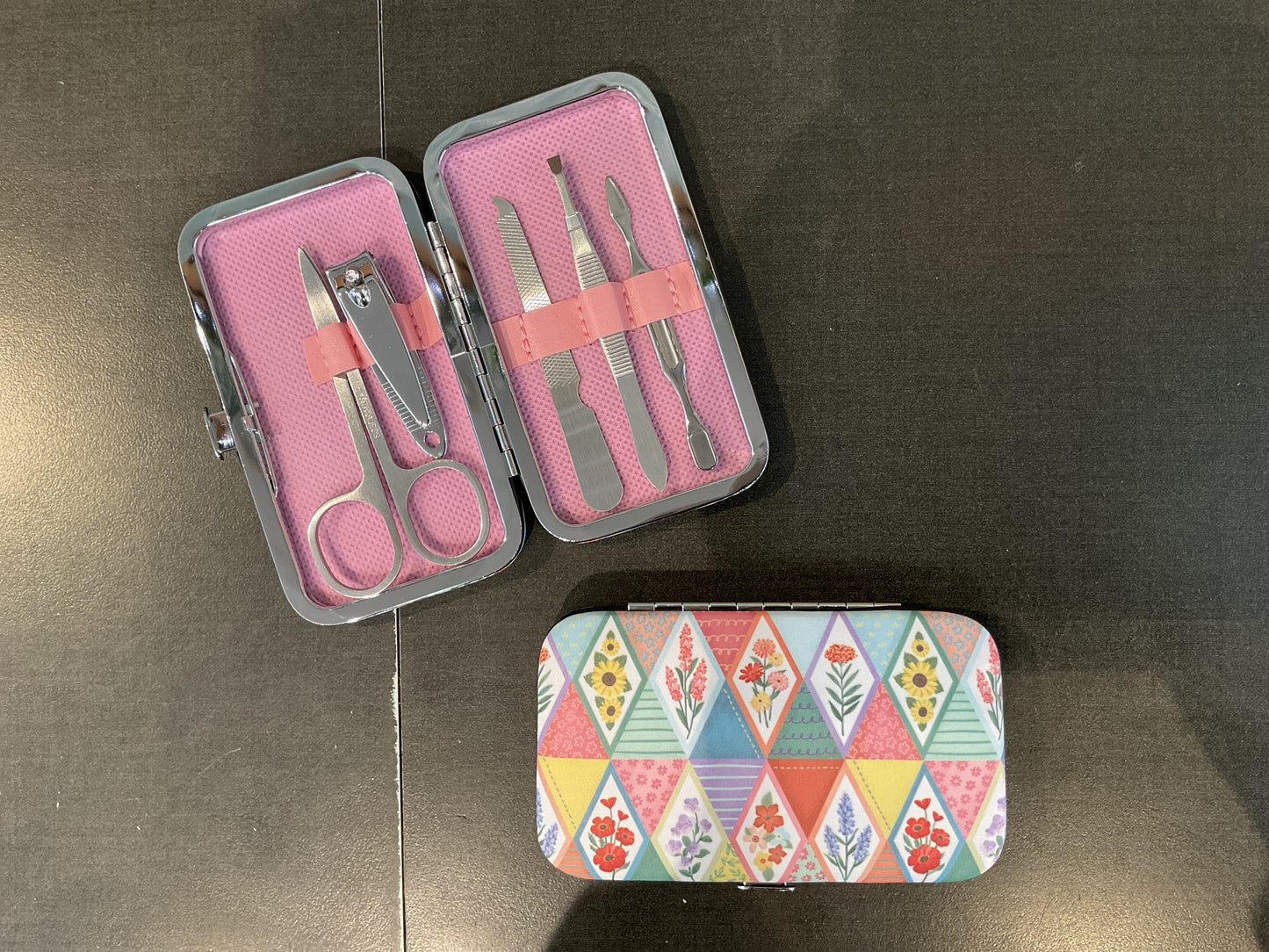 Cottage Garden Floral Manicure Set