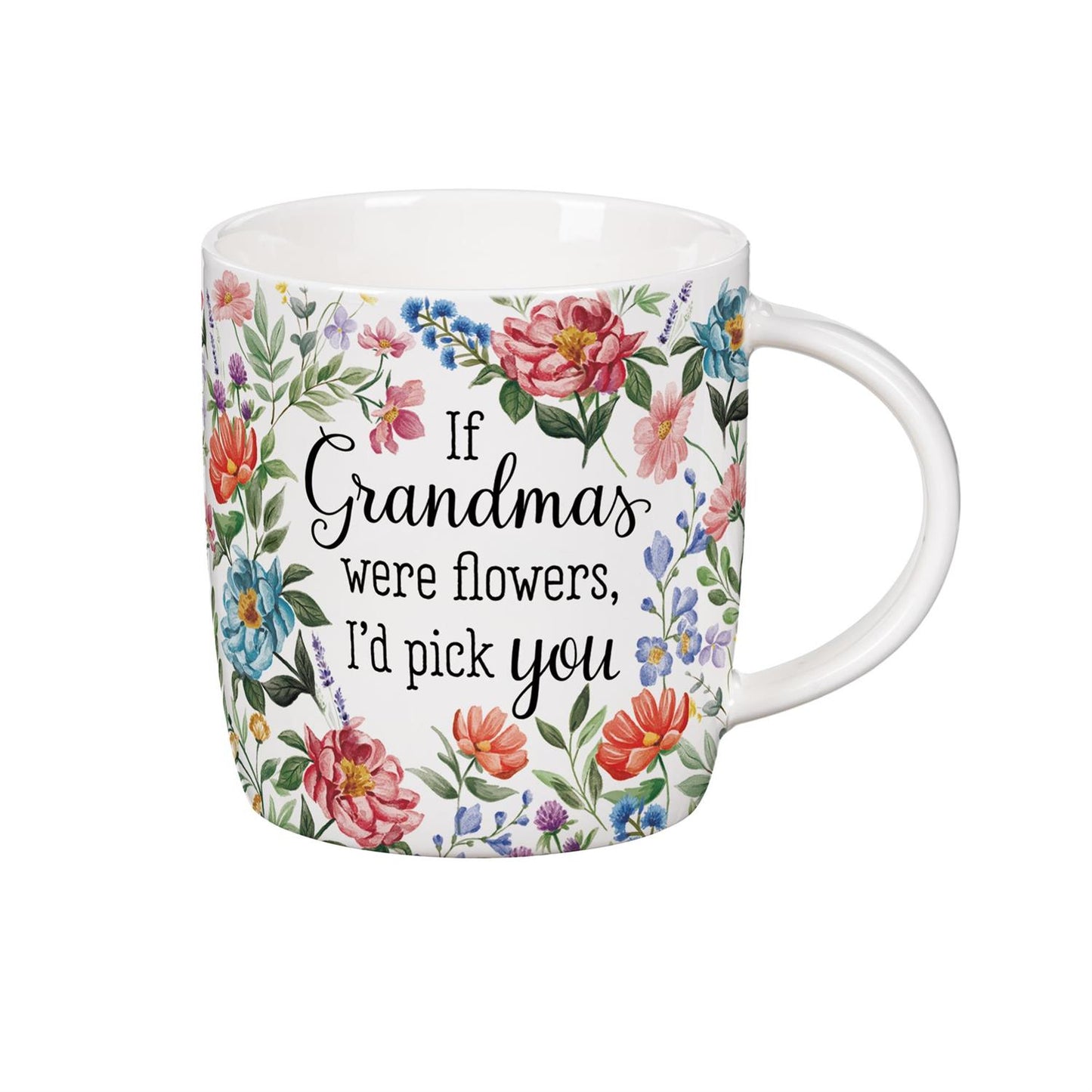 Grandma Drinkware Gift Set Ceramic Cup and Table Decor