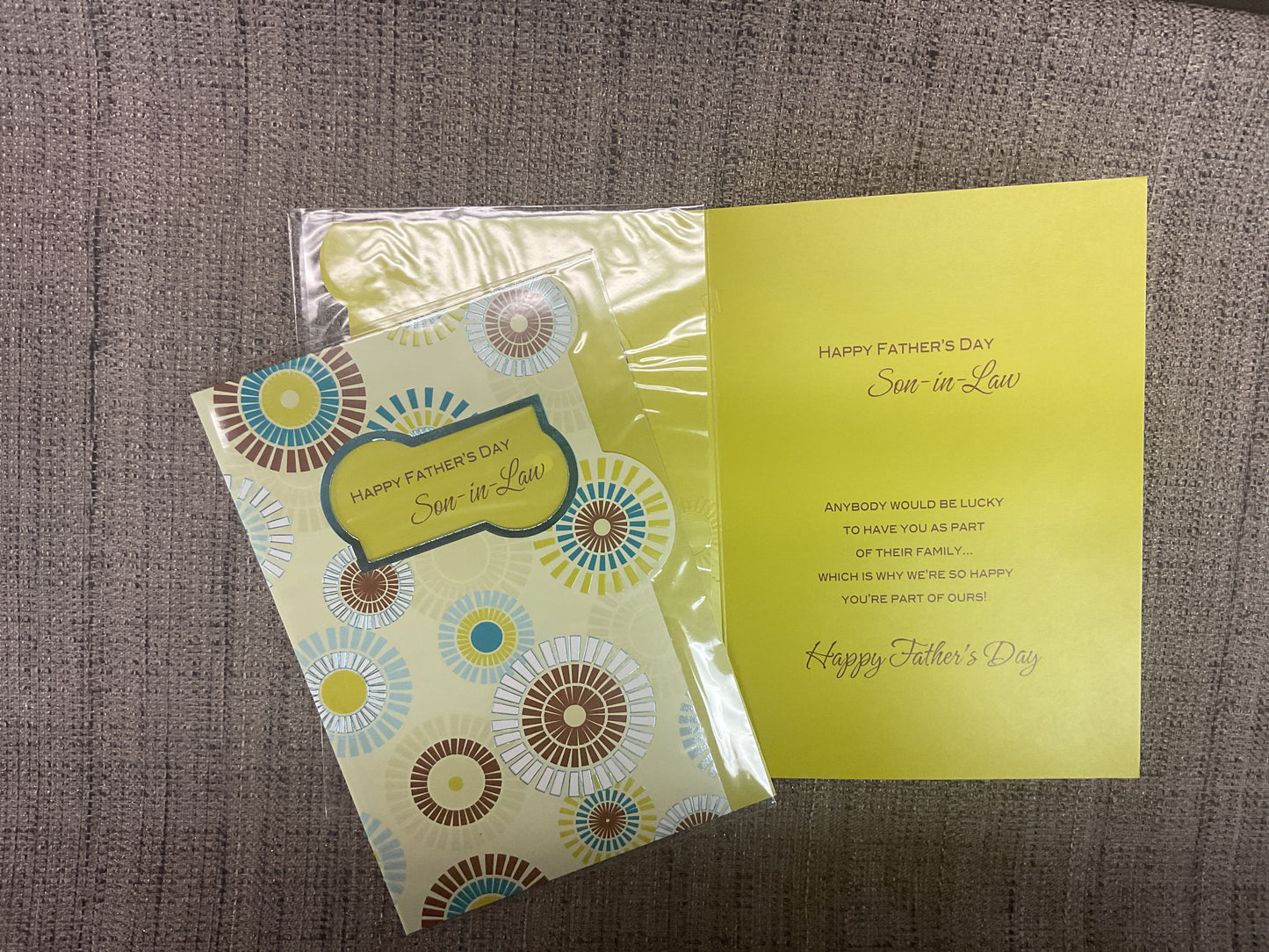 Son-in-Law - Father’s Day Card