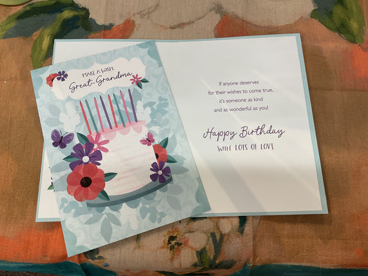 Great-Grandma Birthday