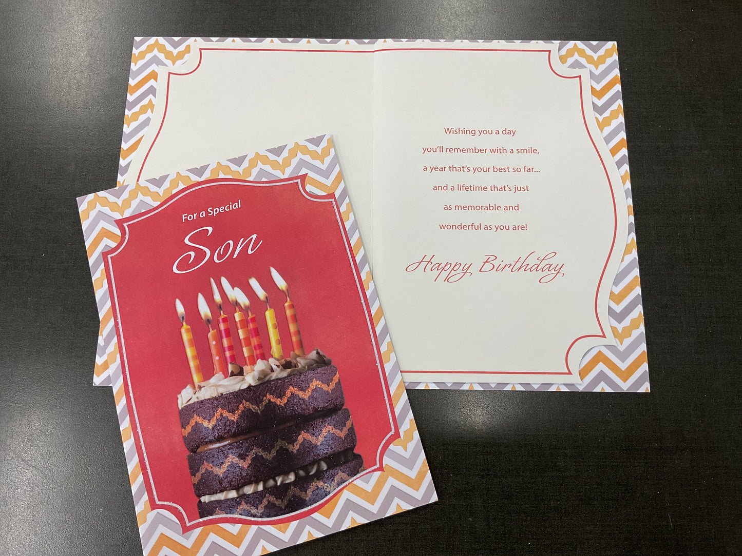 Son Birthday Card