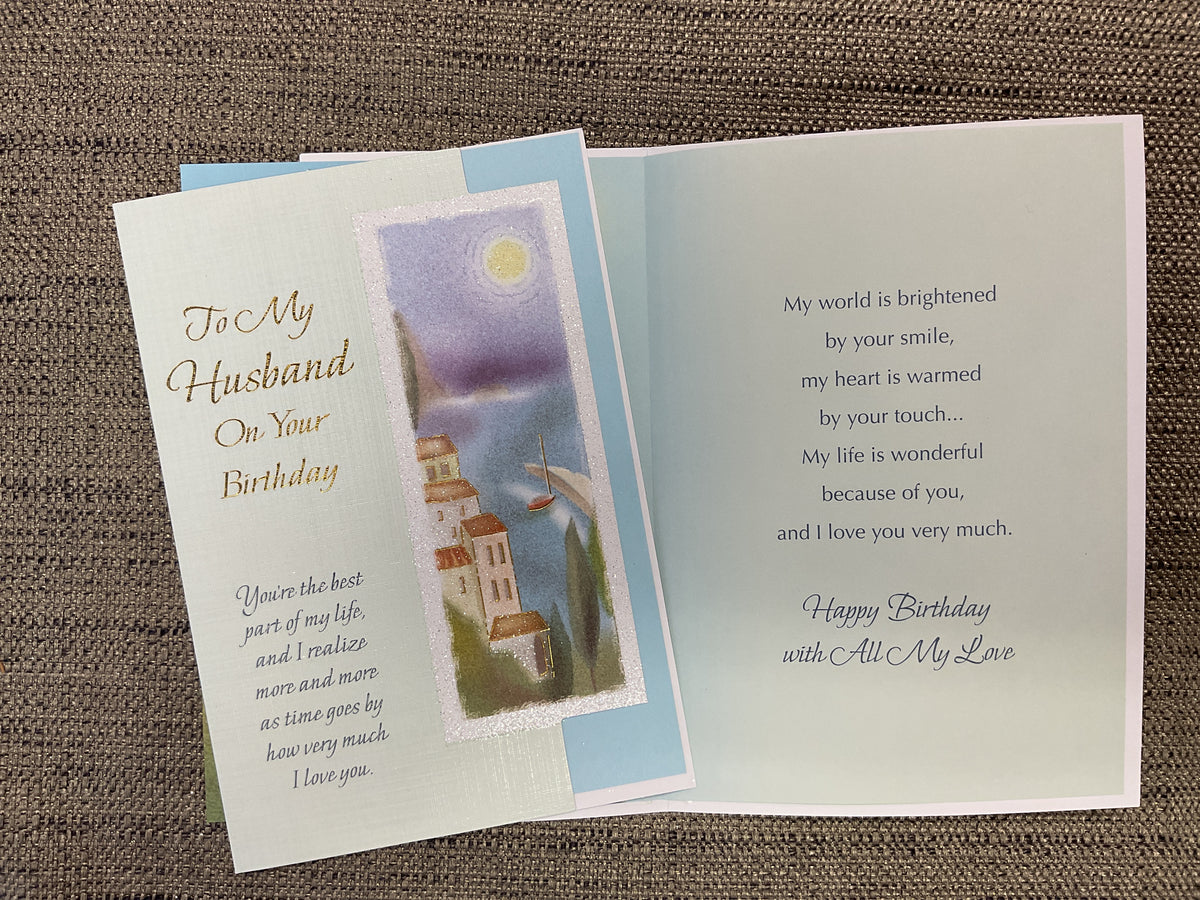 Husband Birthday Card