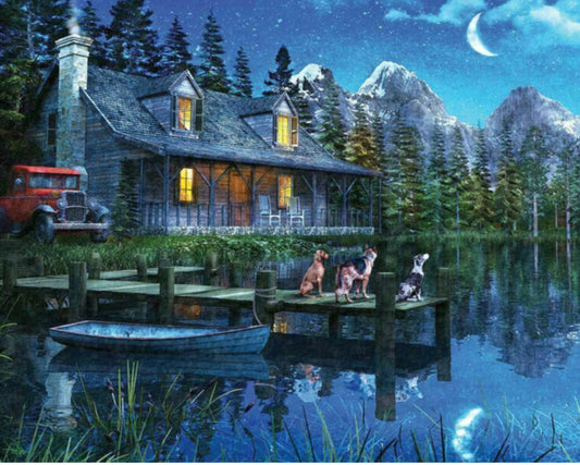 Moonlit Night
1000 Piece Jigsaw Puzzle