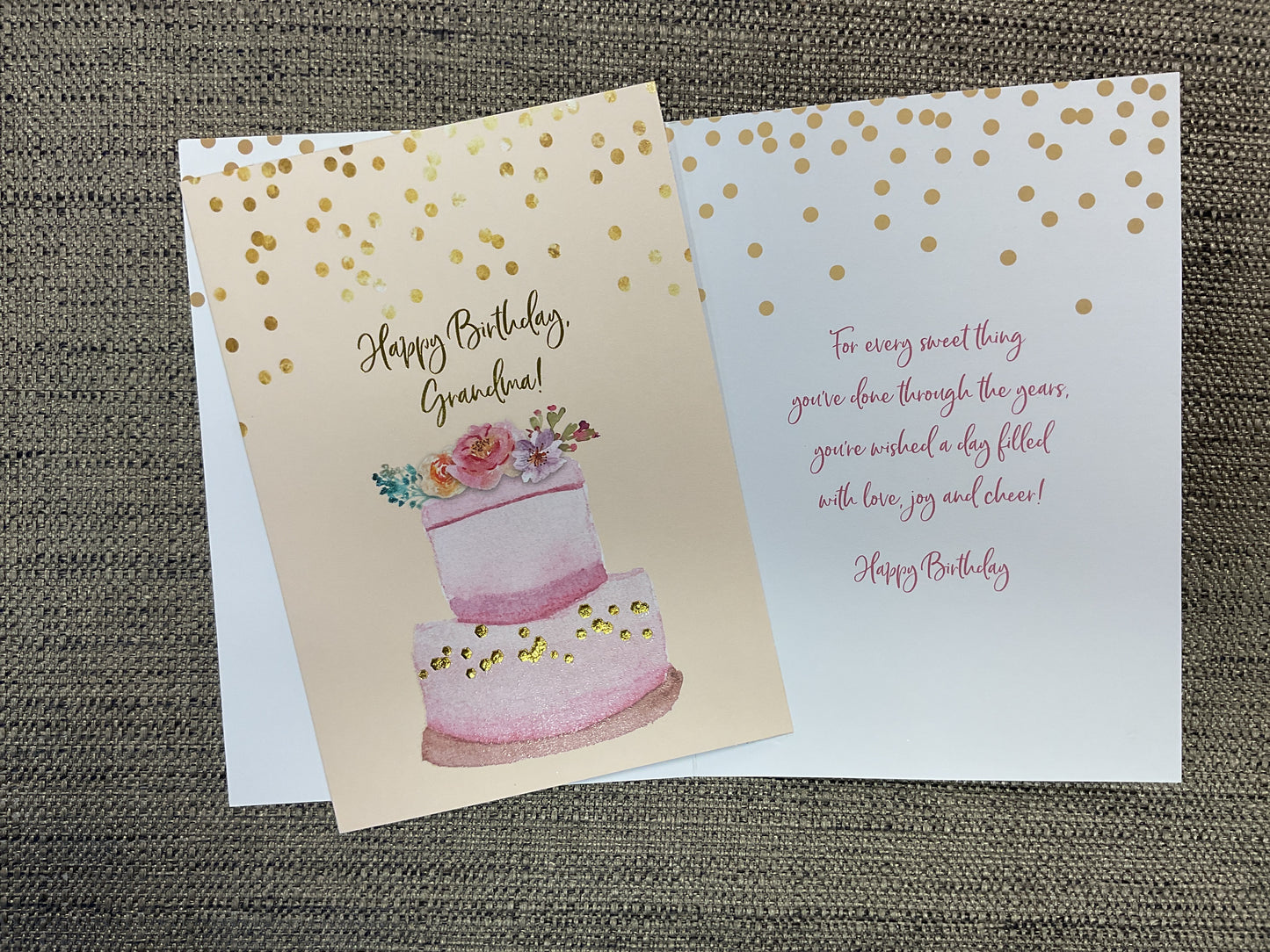 Grandma Birthday Card