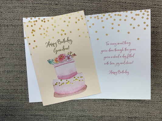 Grandma Birthday Card