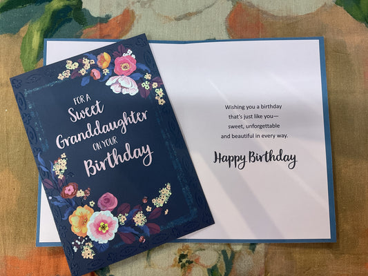 Granddaughter Birthday