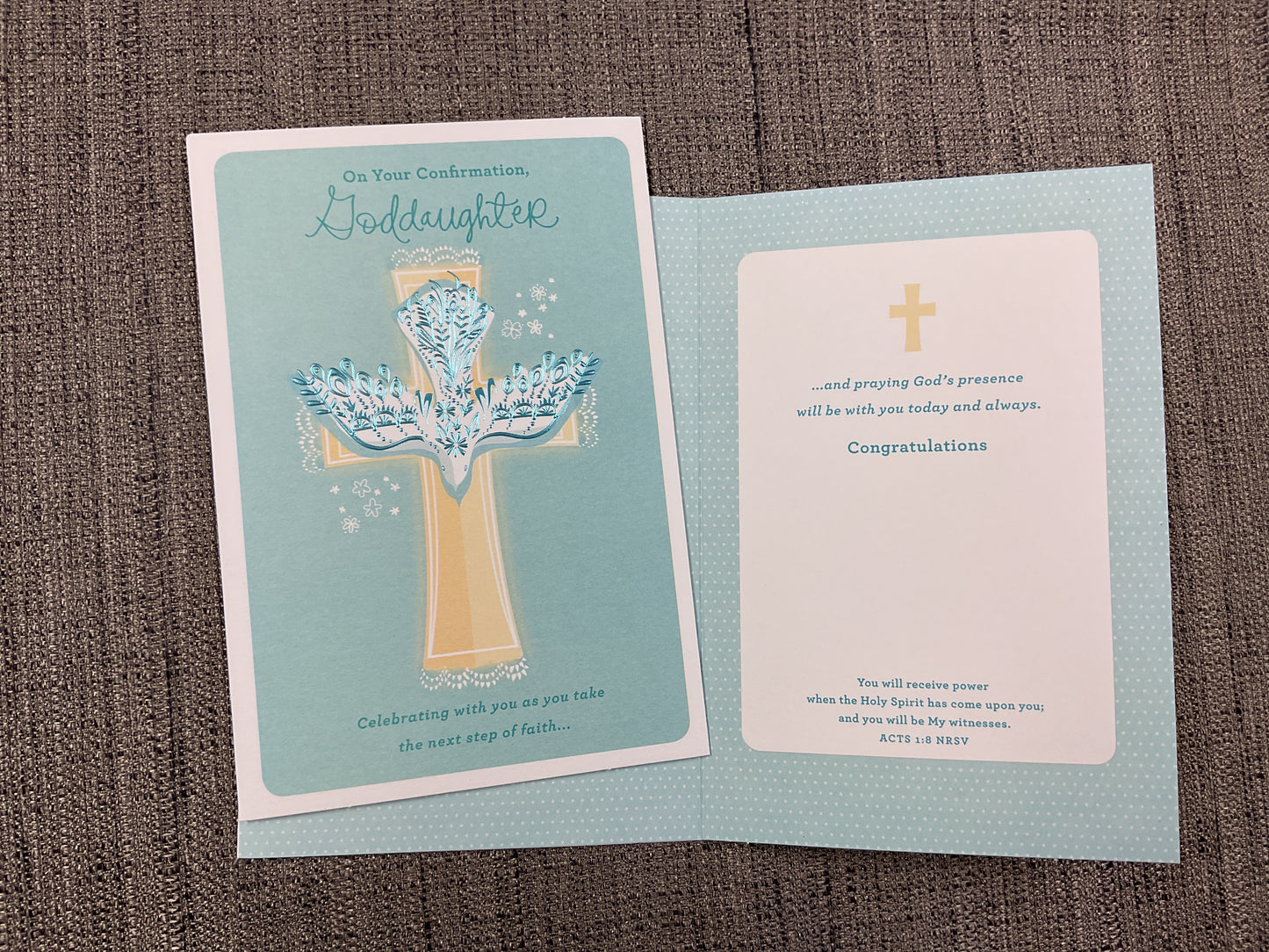Goddaughter- Confirmation