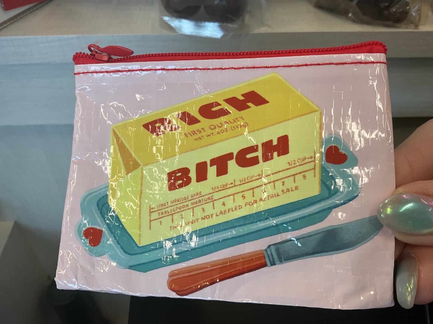Blue Q Coin Purse