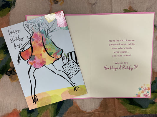 Birthday Card - For Her