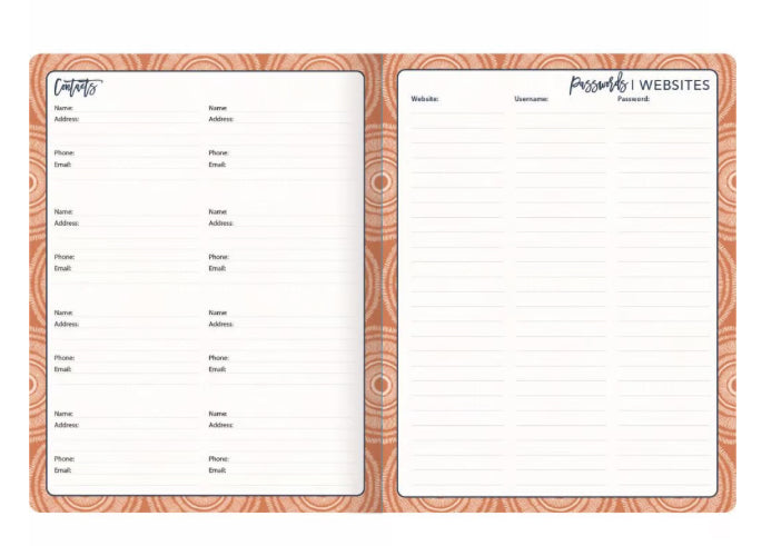 Flora & Fauna Monthly Planner