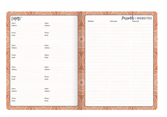 Flora & Fauna Monthly Planner