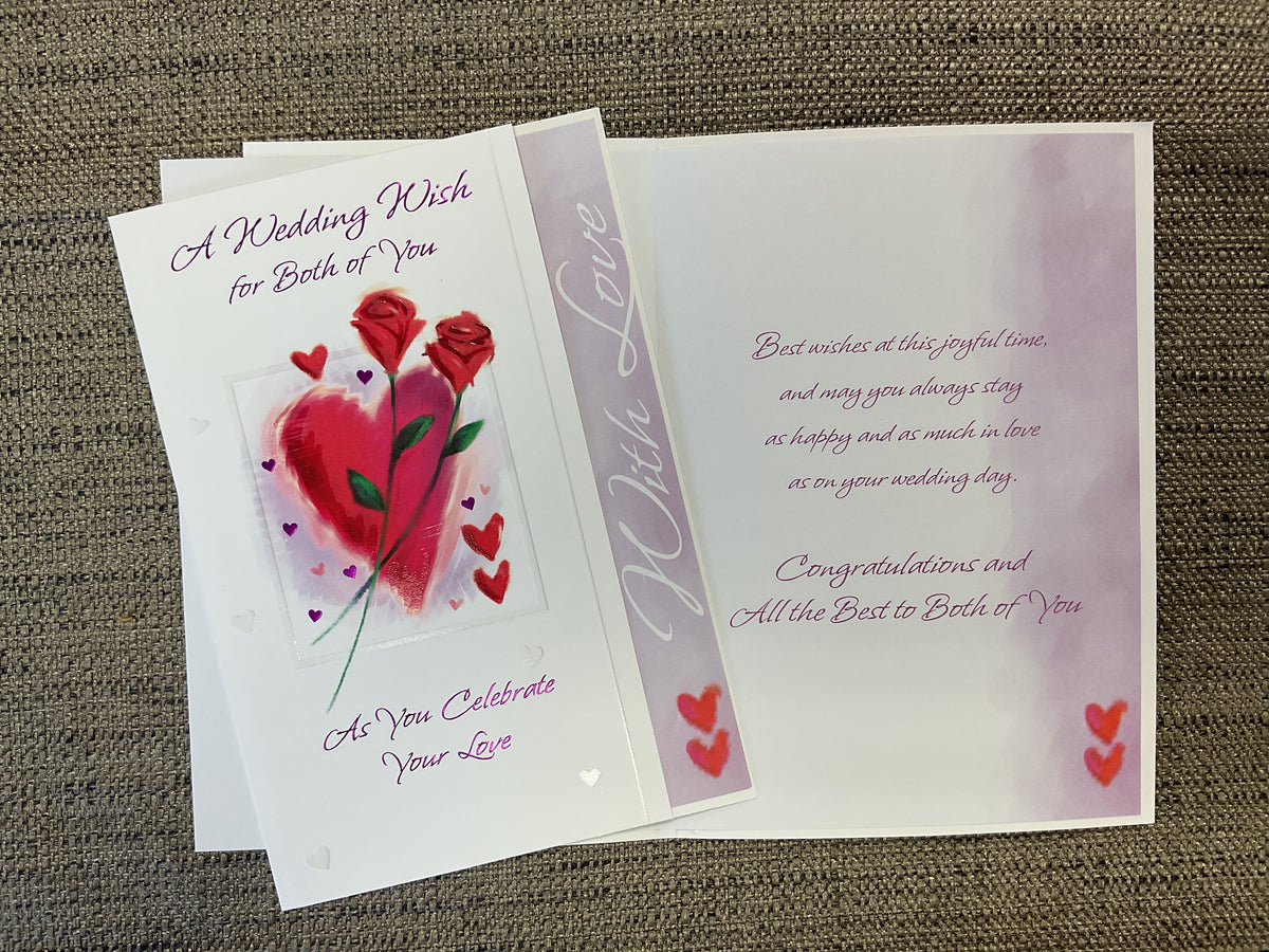 To Both Wedding Card