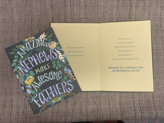 Nephew - Father’s Day Card