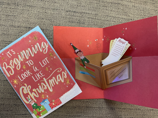 Pop-Up Humor Christmas Card