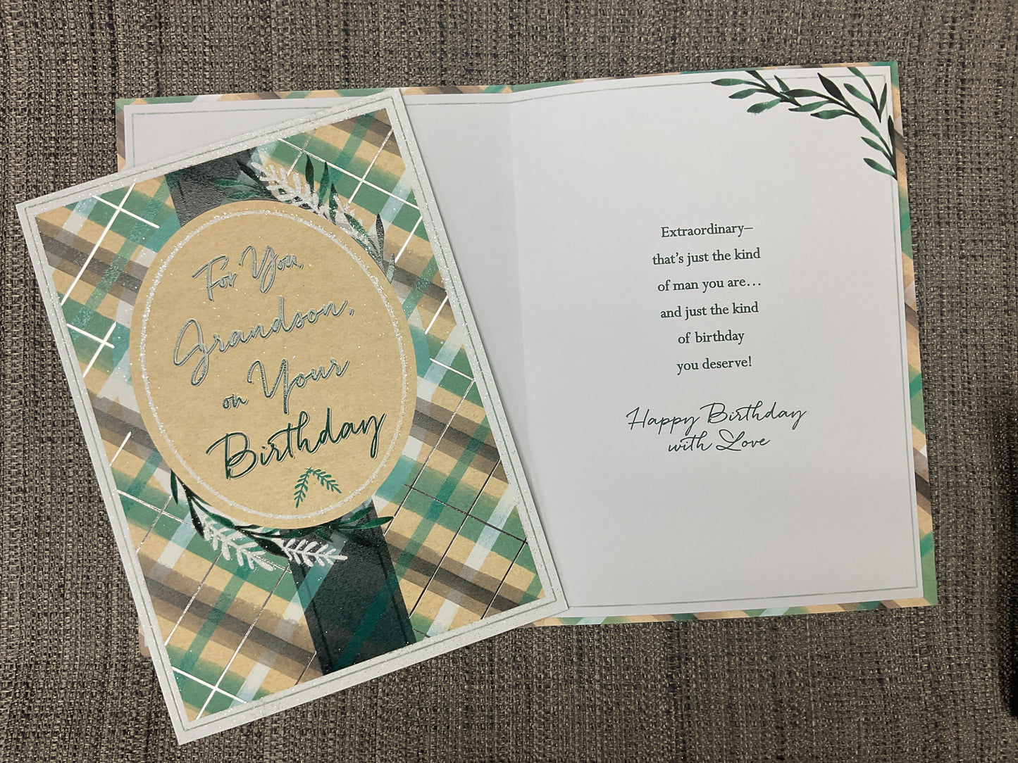 Grandson - Birthday Card