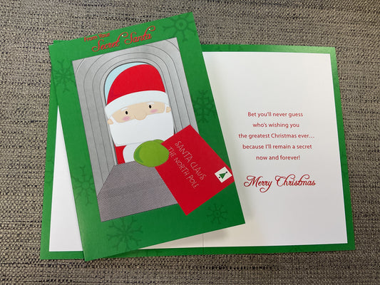 Secret Santa Christmas Card