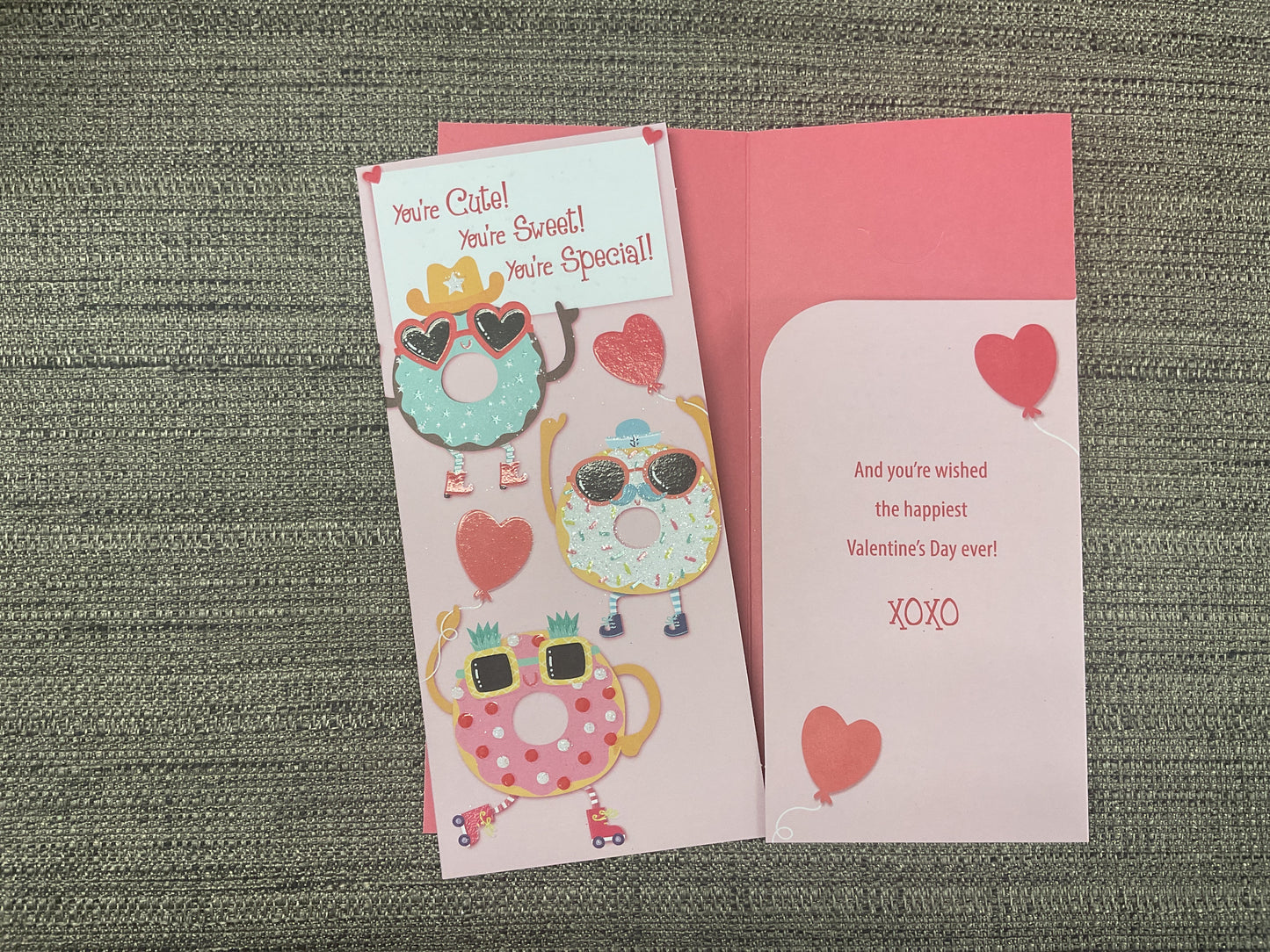 For Kids Money/Gift Card Holder - Valentine’s Day Card