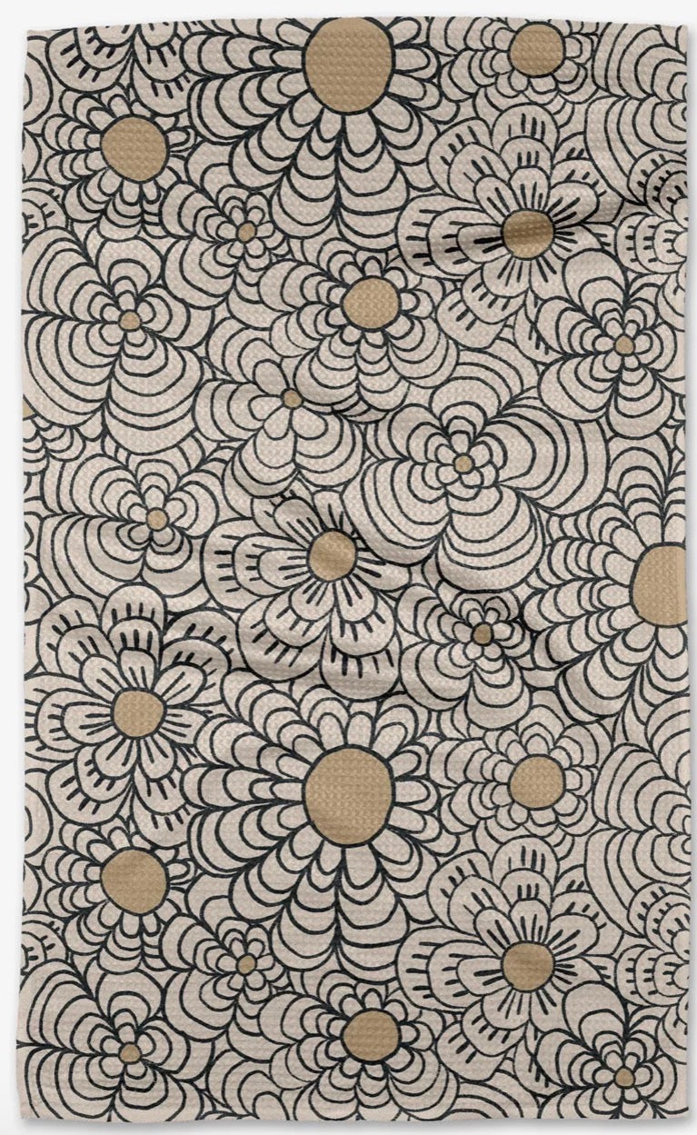 Spring Design Geometry Towels