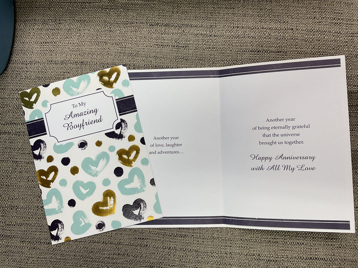 Boyfriend Anniversary Card