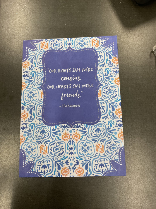 Cousin Birthday Card