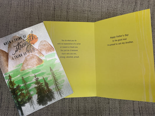 Brother - Father’s Day Card