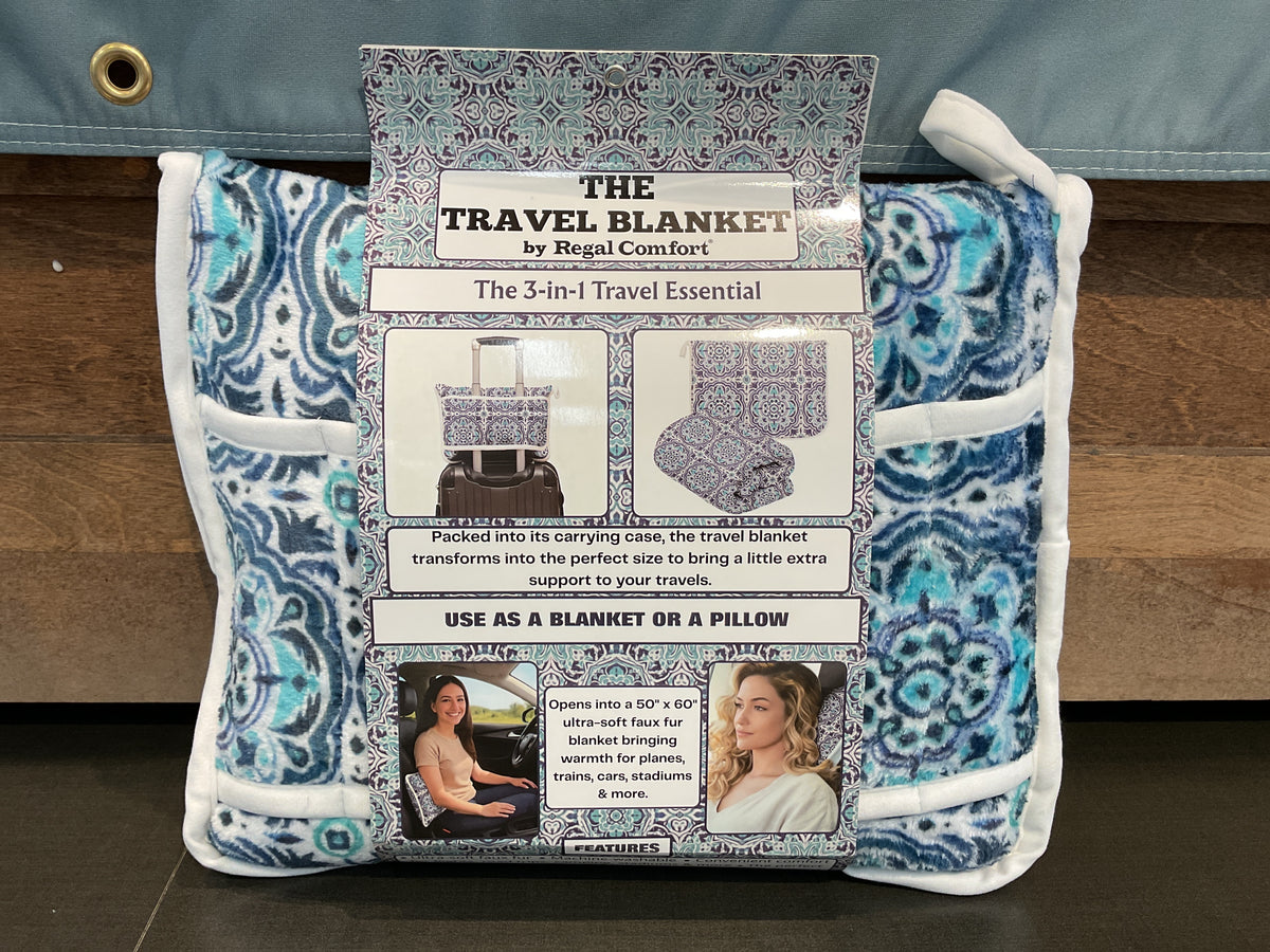 The Travel Blanket, 3-in-1 Travel Essential