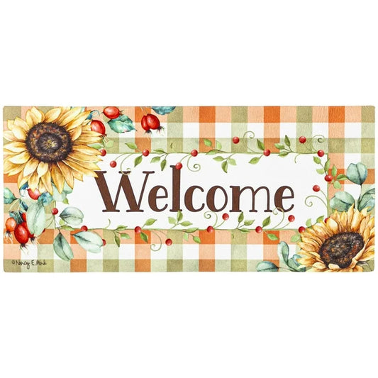Farmhouse Fall Wreath Sassafras Switch Mat