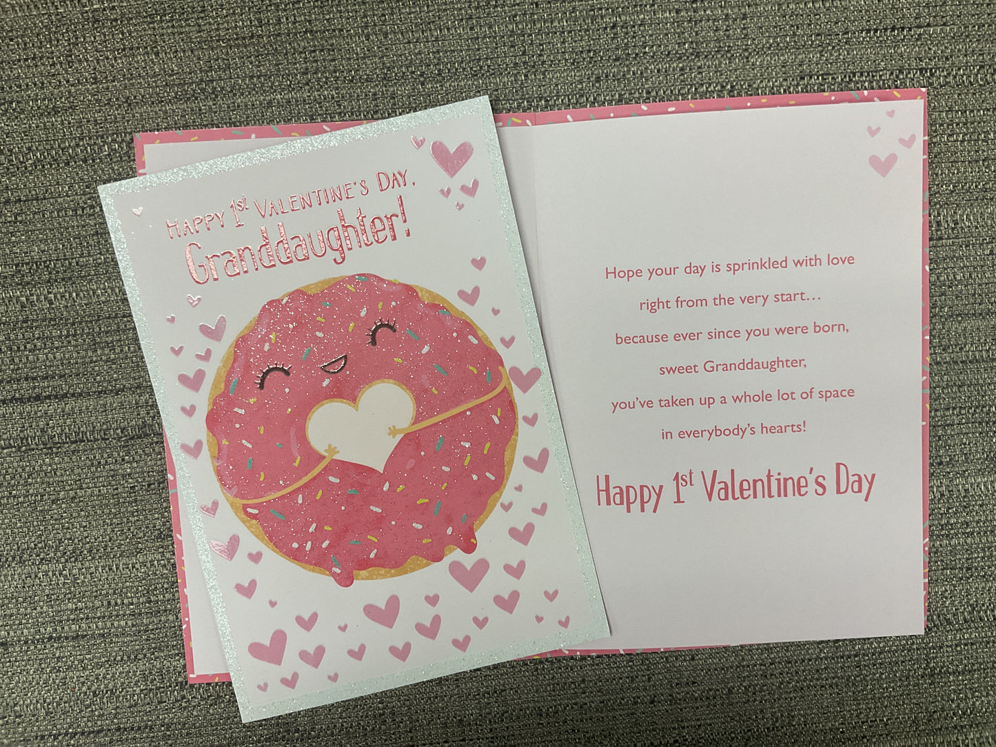 Granddaughter 1st Valentine’s Day Card