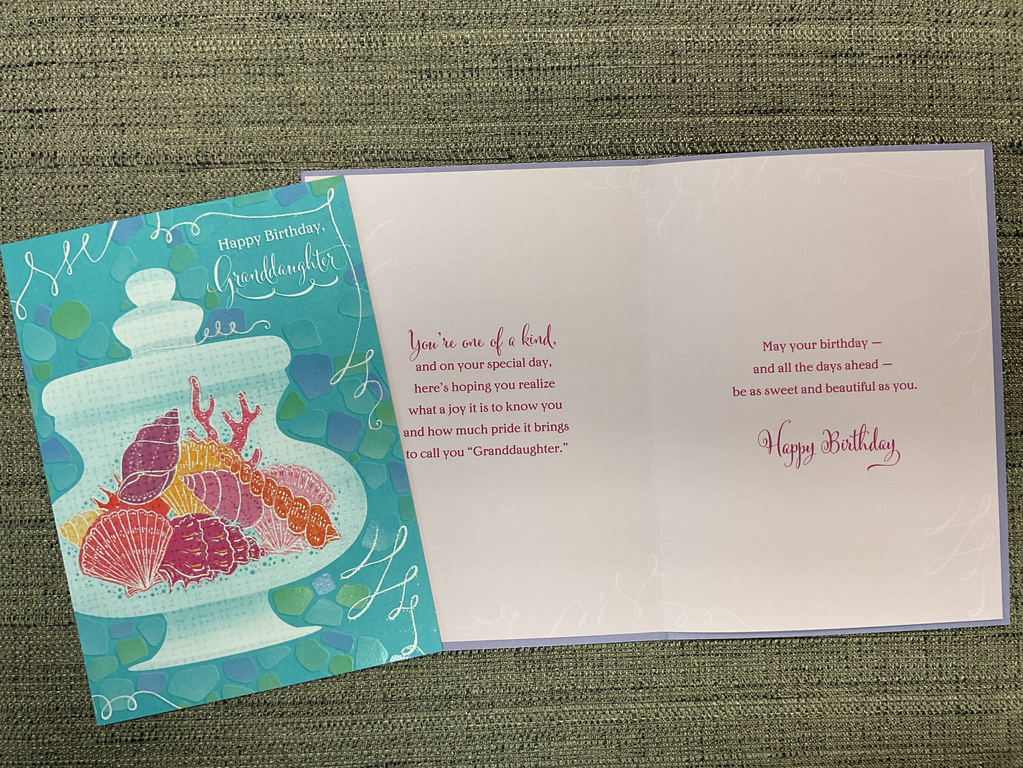 Granddaughter Birthday Card