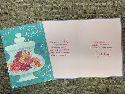 Granddaughter Birthday Card
