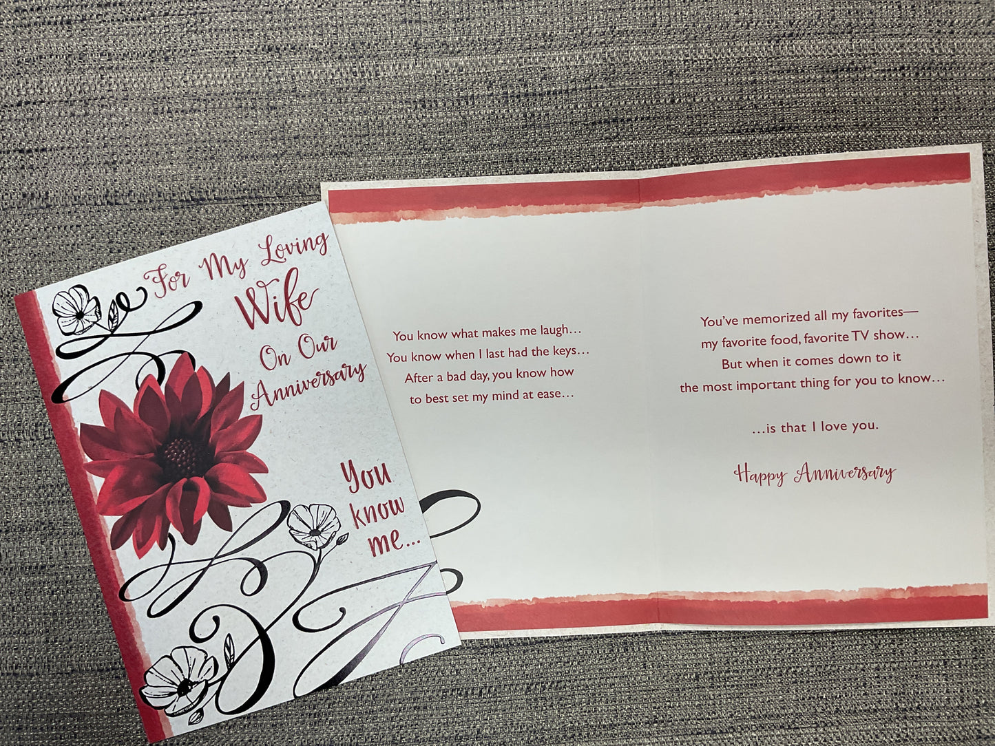 Wife Anniversary Card